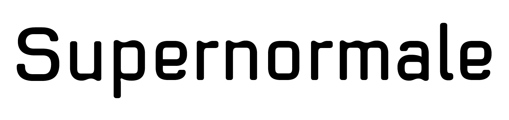 Supernormale Typeface