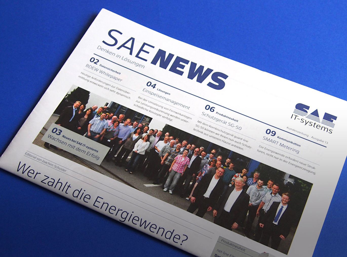 Magazine of SAE it-systems